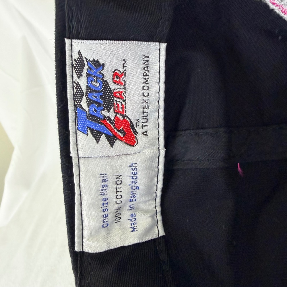 Vintage Jeff Burton Exide Batteries Racing Team Hat Black Roush Racing 99 Cap - Picture 6 of 6